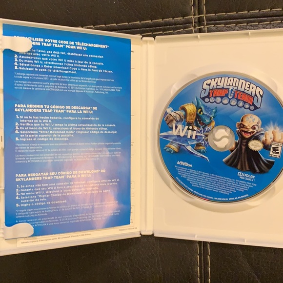 WIi Skylanders Trap Team Video Game MINT CONDITION RATED E - Picture 3 of 5